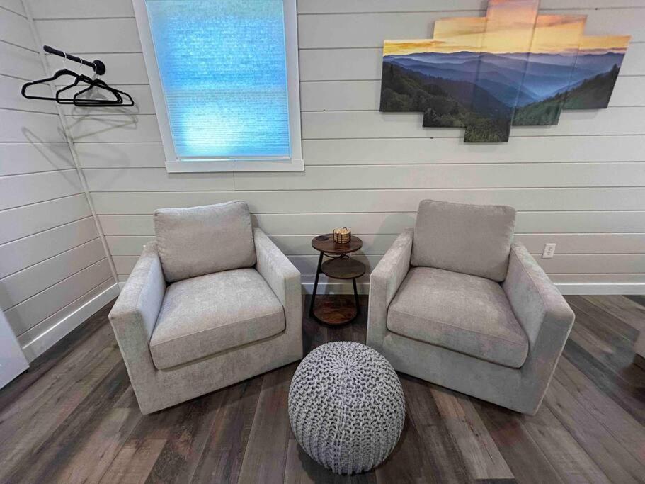 Blissful Nook Tiny Home ~ Cozy Retreat W/ Hot Tub; Near Town And Deep Creek Bryson City Luaran gambar
